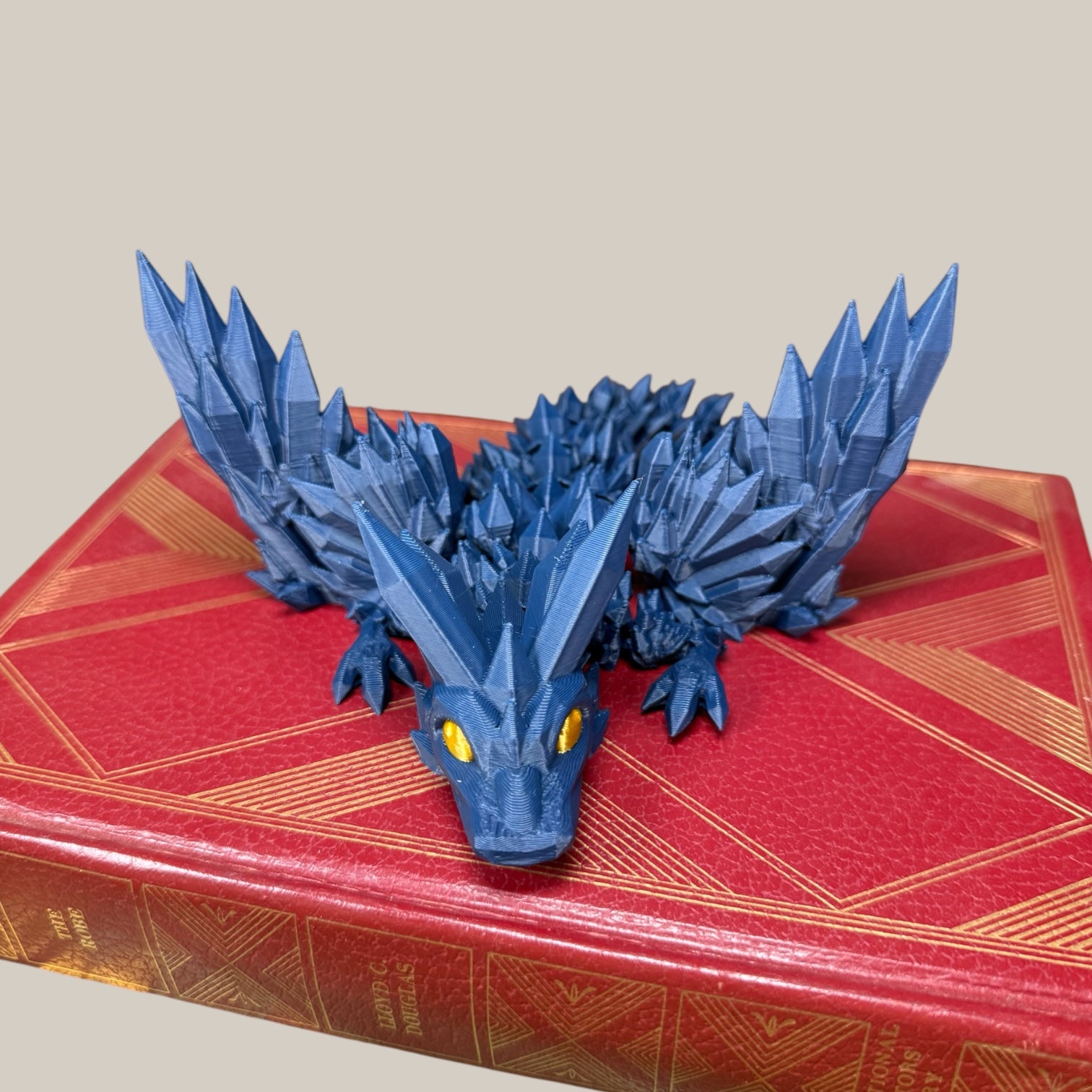 Black, Navy Blue, and Gold Dragon Set