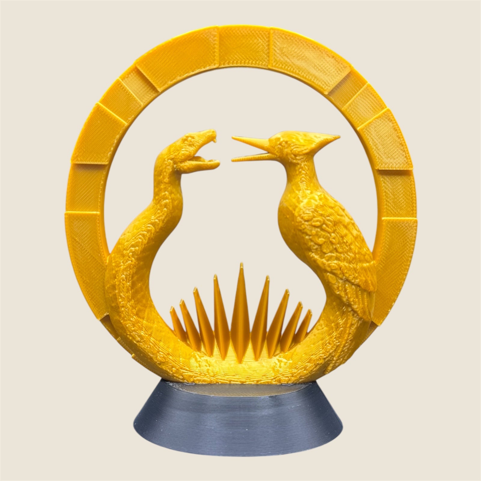 Sign of Rebellion - Hunger Games Bookshelf Decor with Stand