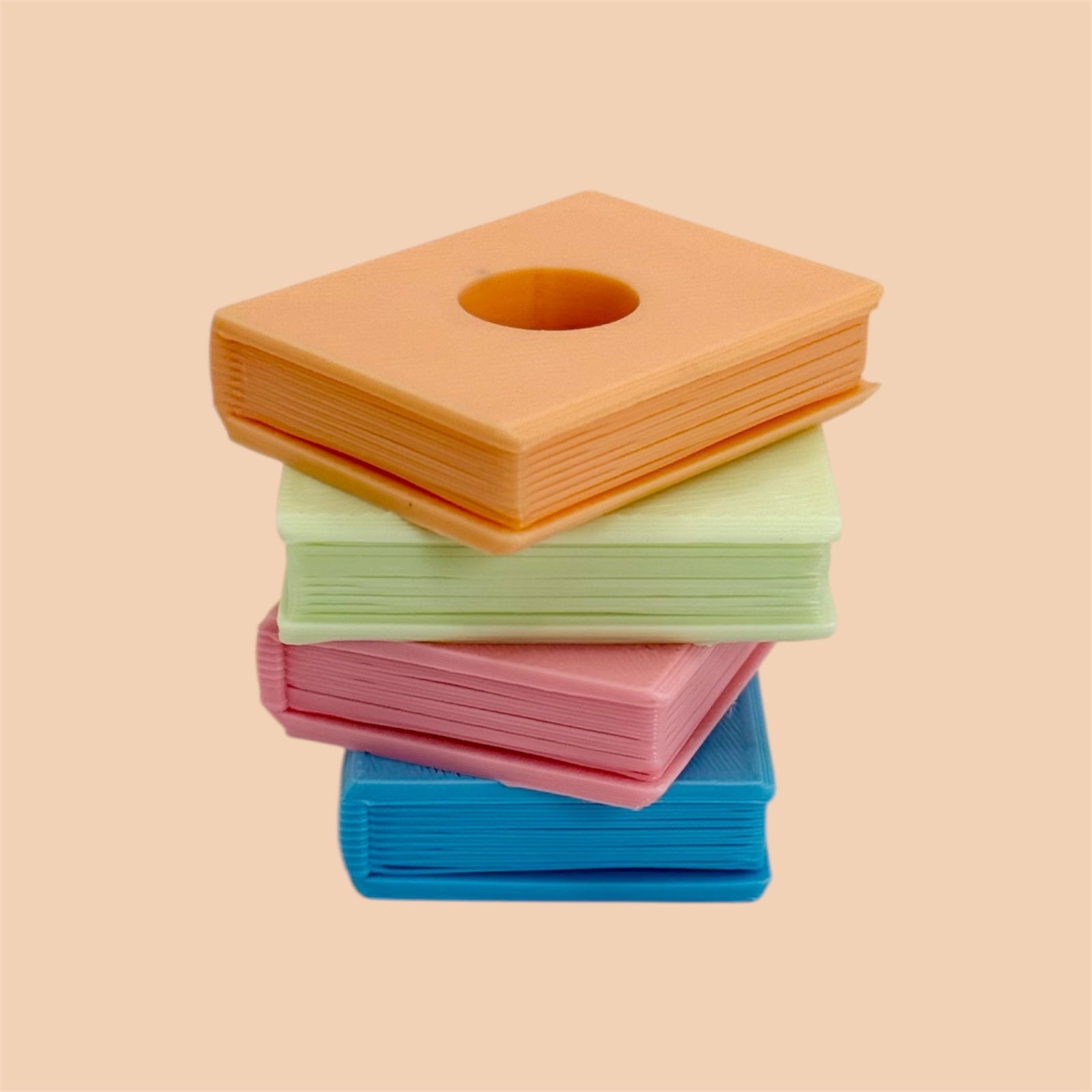 Bookstack Straw Topper