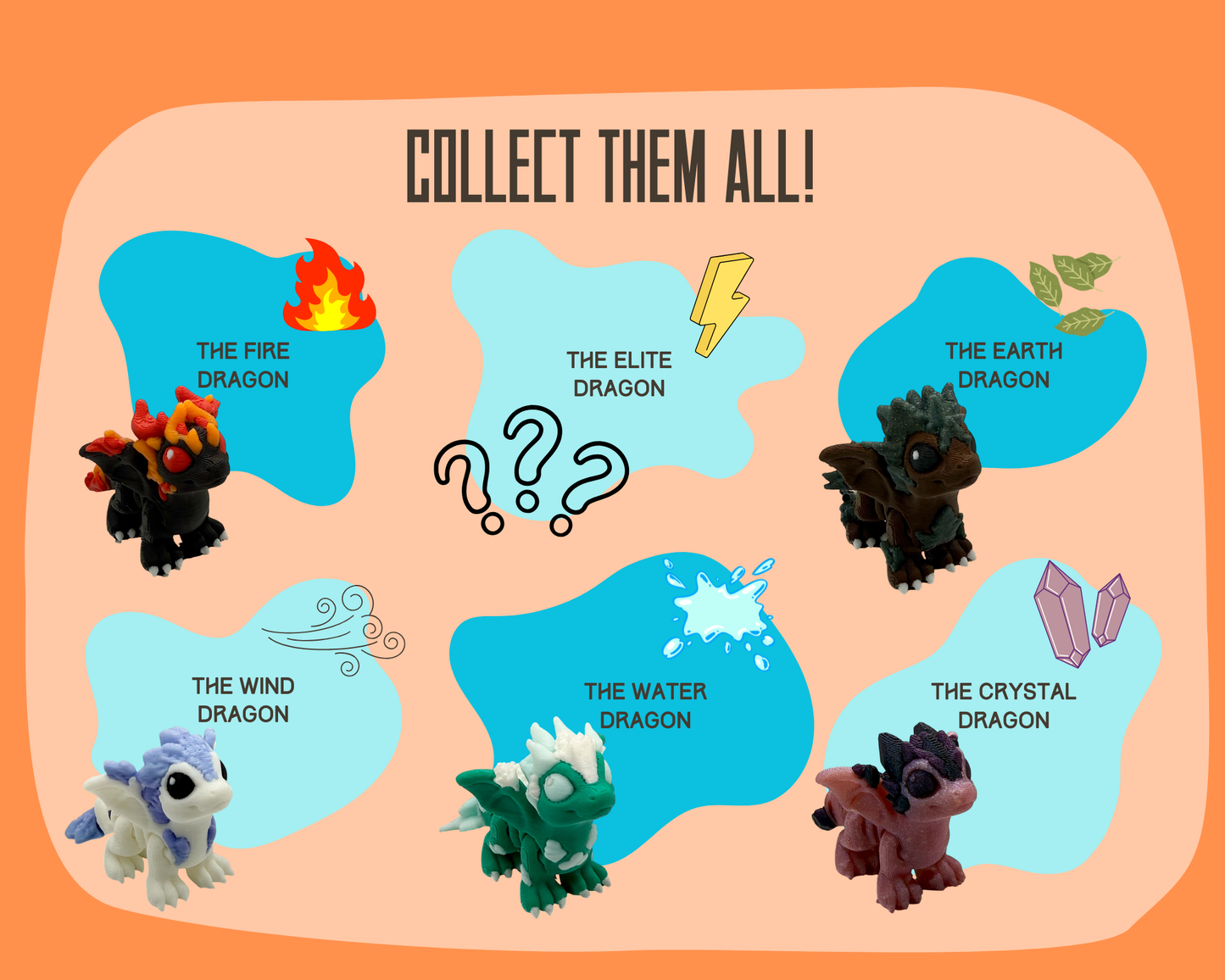 Elemental Dragon Series – Blind Bag (Chaser Inside)