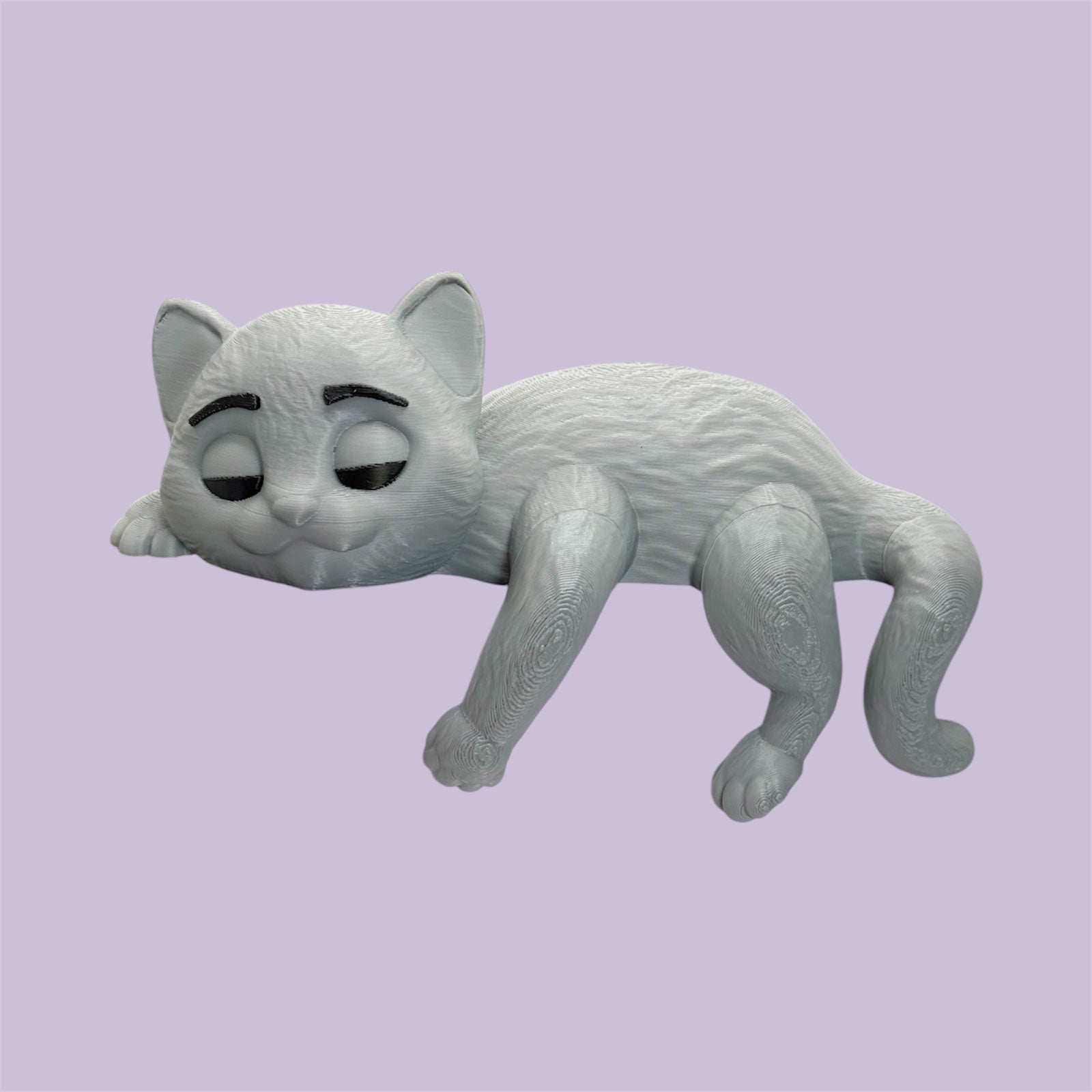 Sleeping Cat Bookshelf Decoration