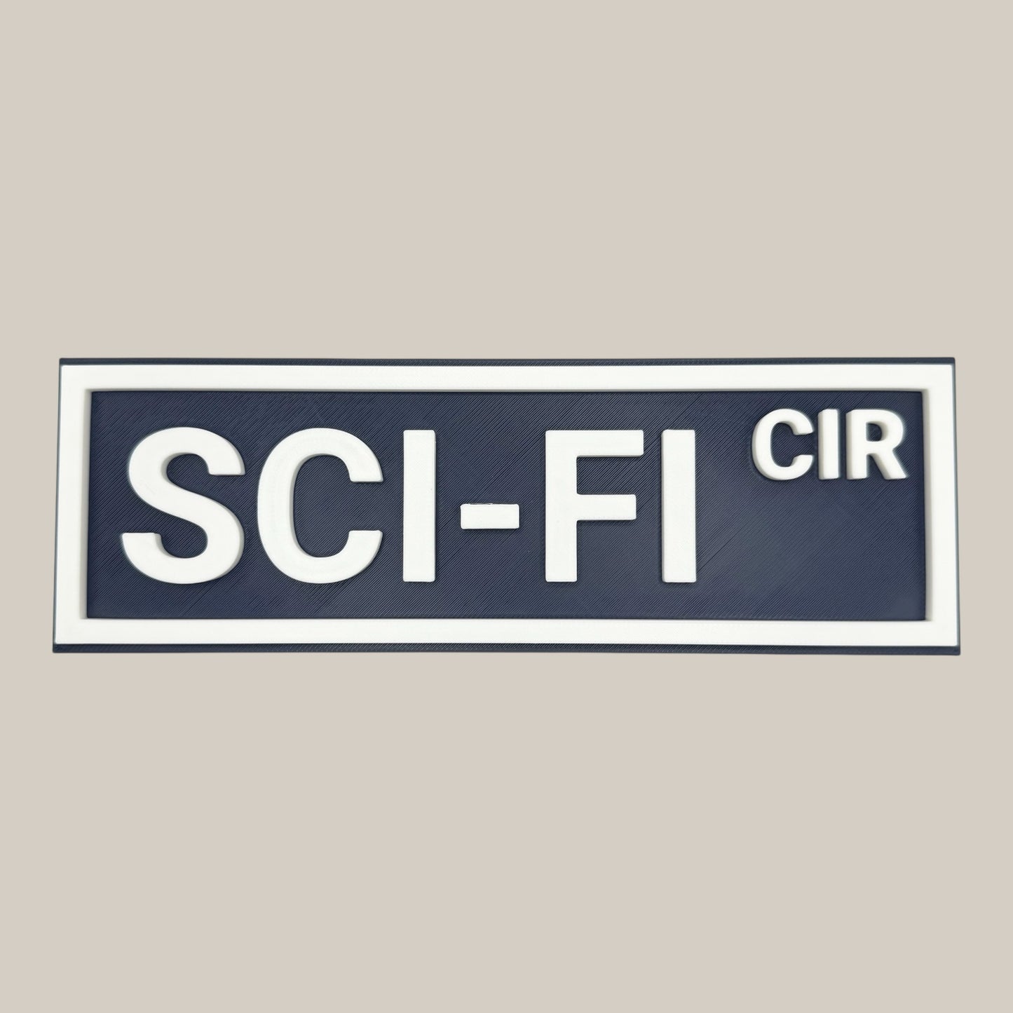 Library Street Sign - Self Standing Bookshelf Sign