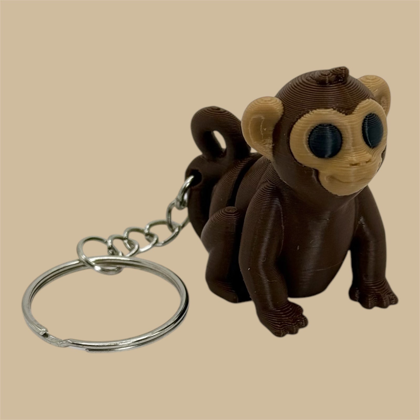 Mini Animals Keychains - 3D Printed - Articulated
