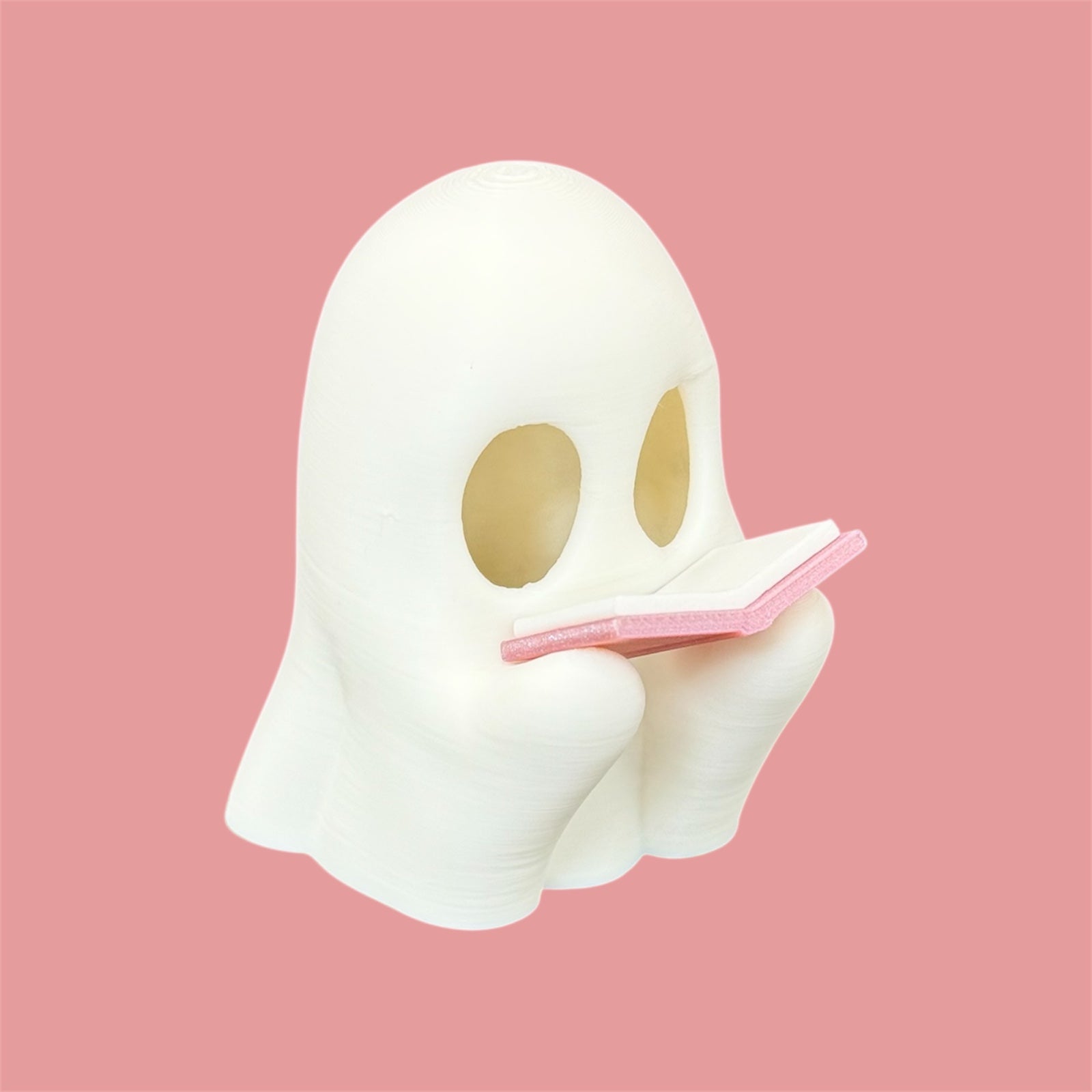 Ghost Reading Statue