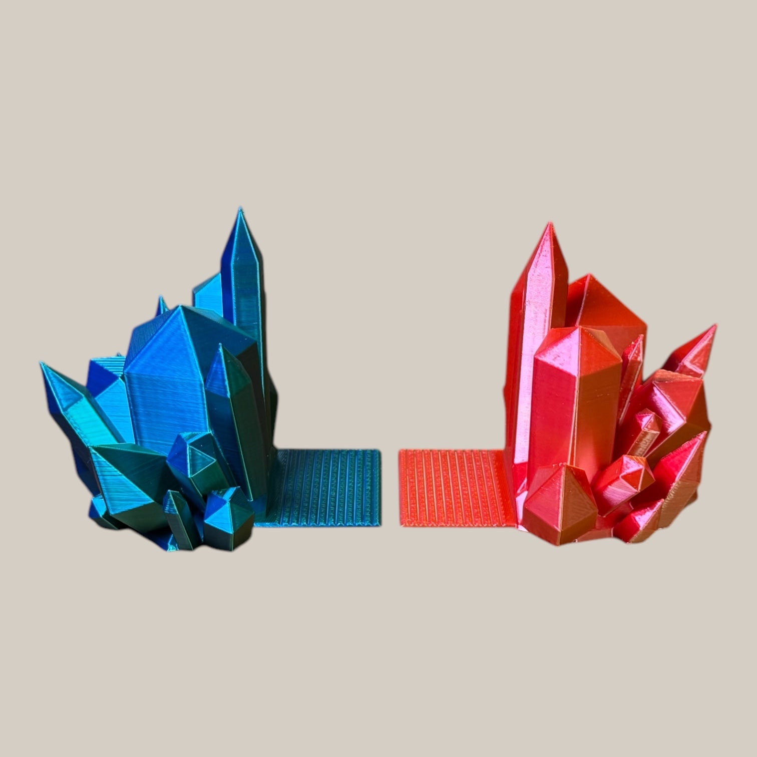 Crystal Cluster Bookends