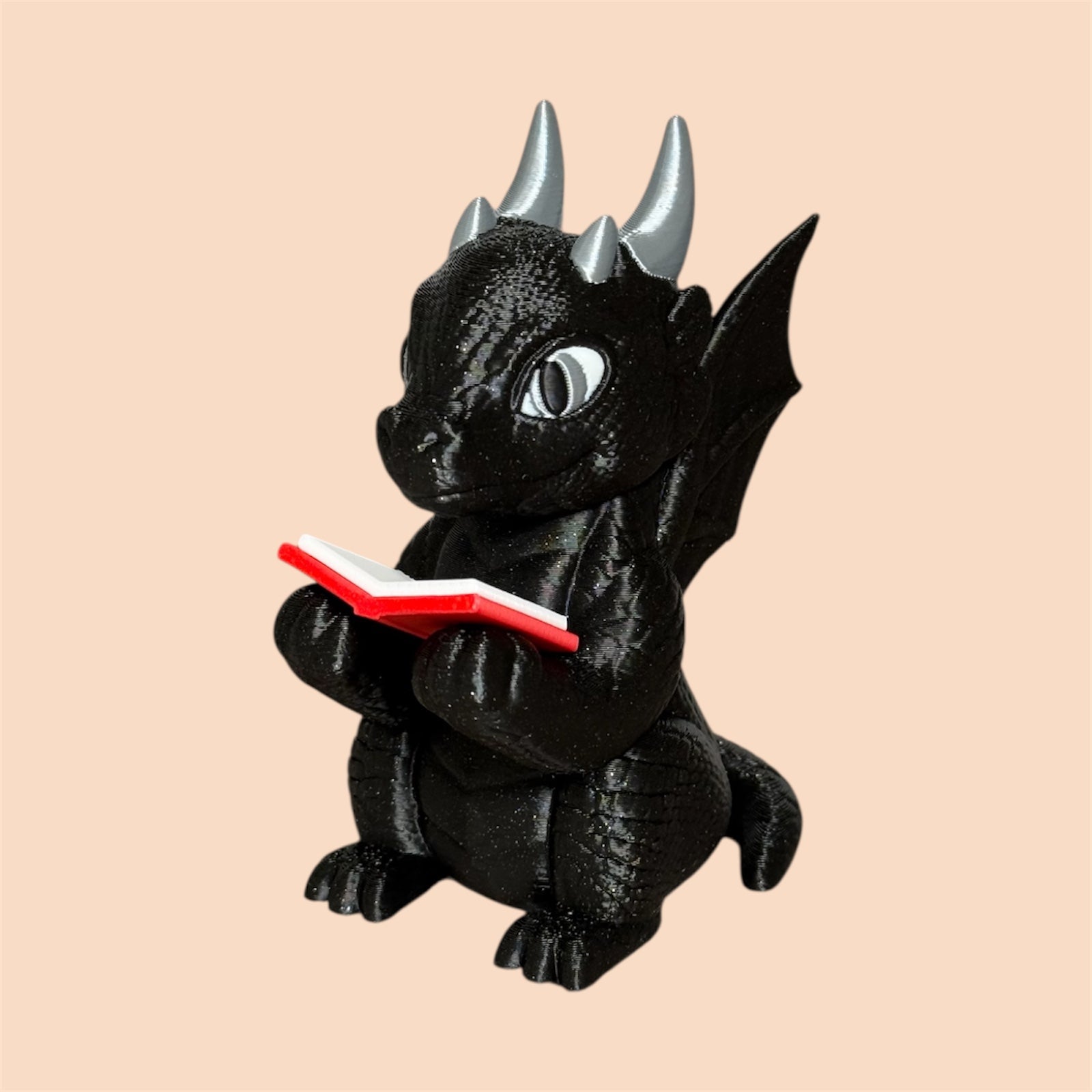 Dragon Reading a Book