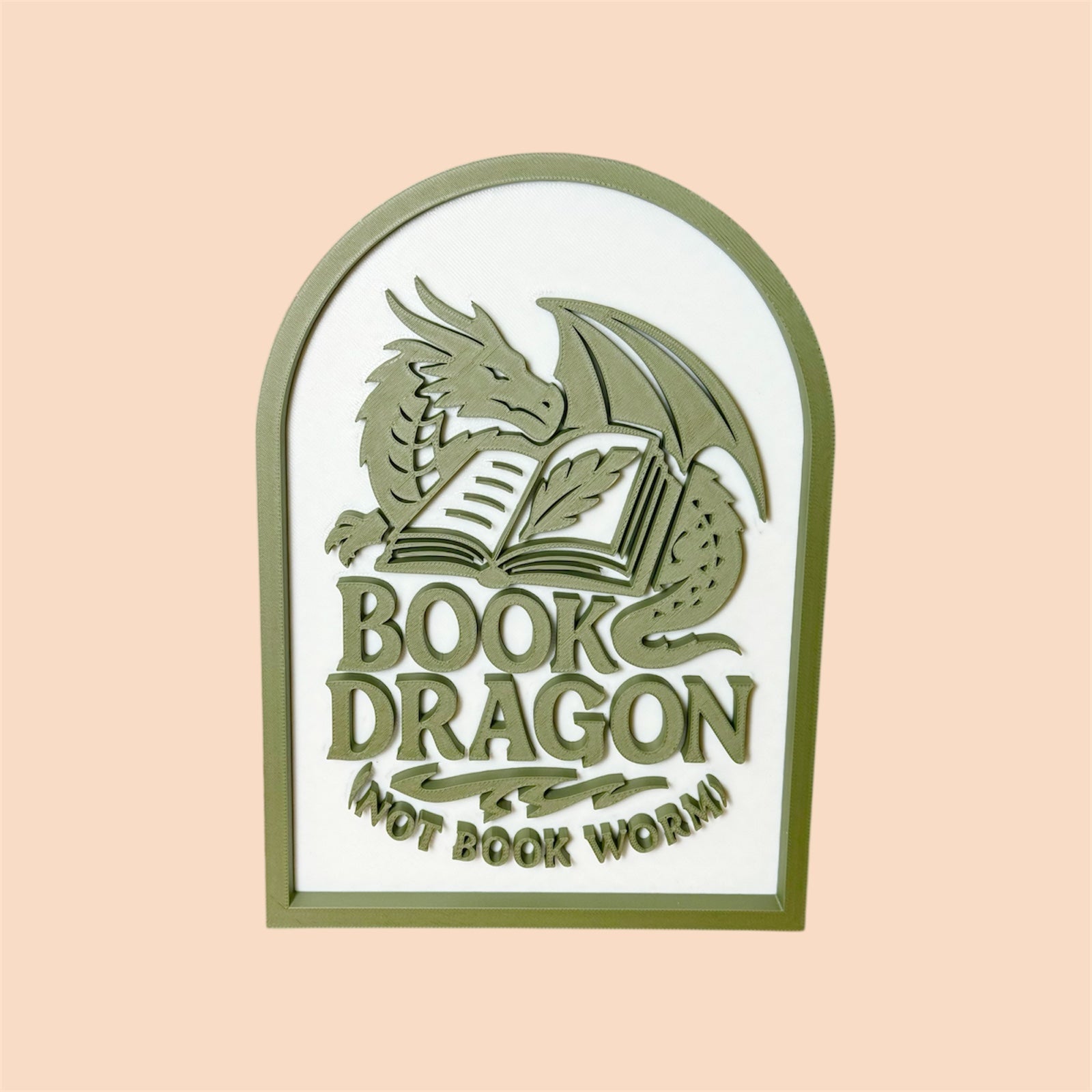 Book Dragon Sign