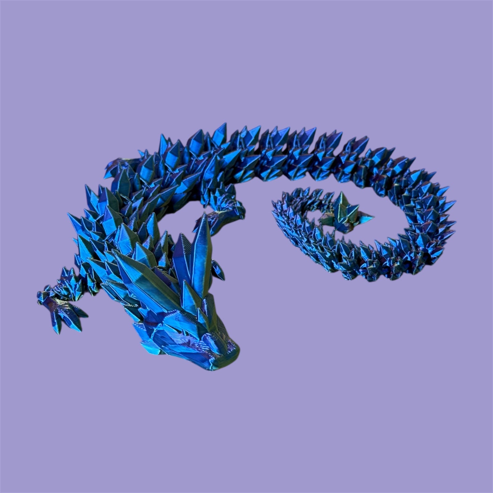 Wingless Crystal Dragon