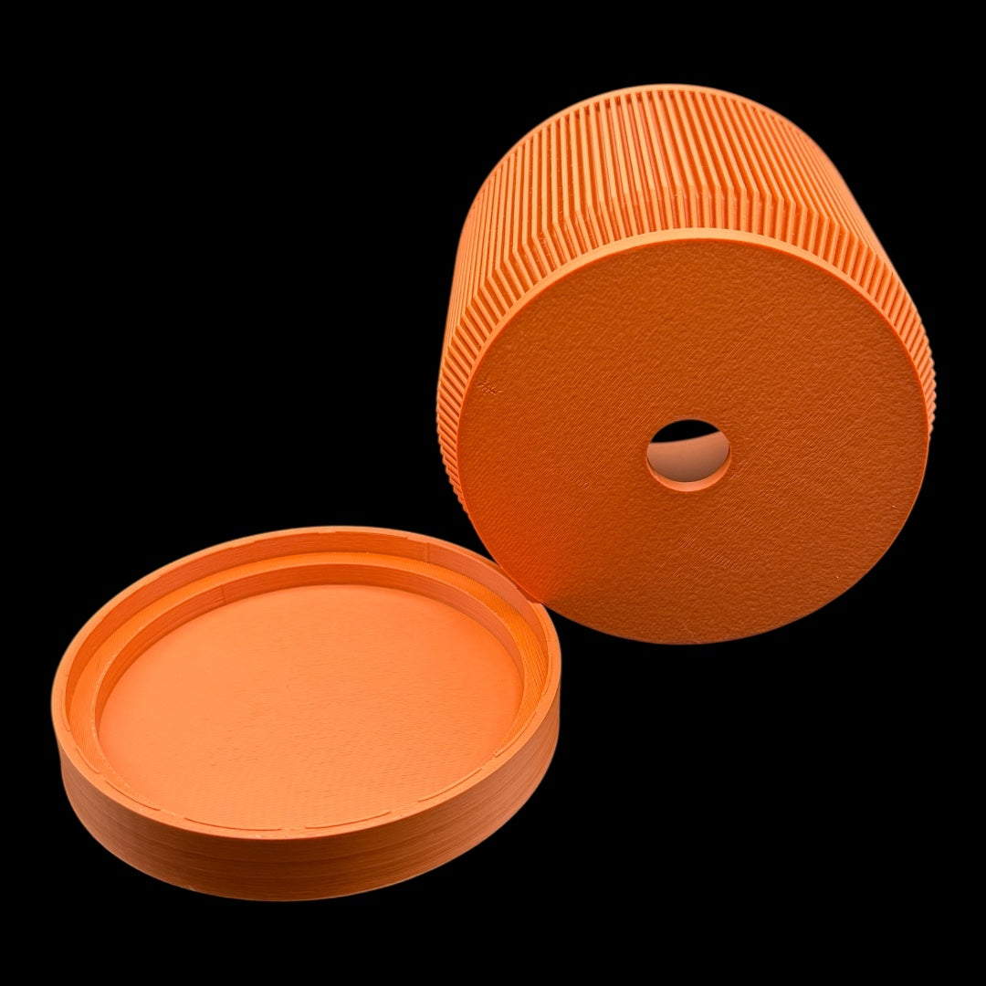 Ribbed 6" Pot w/ Driptray