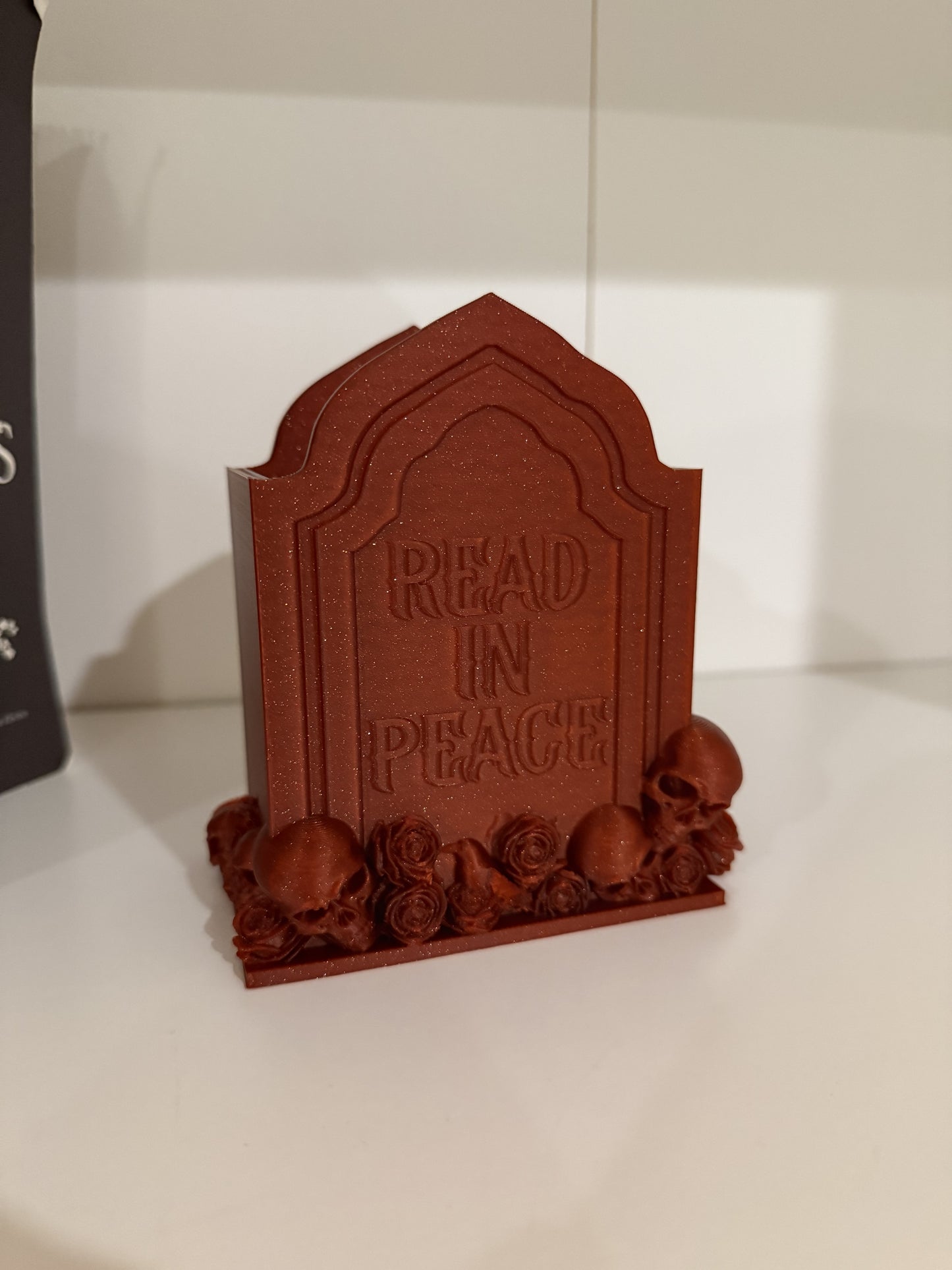 "Read In Peace" Bookmark Holder